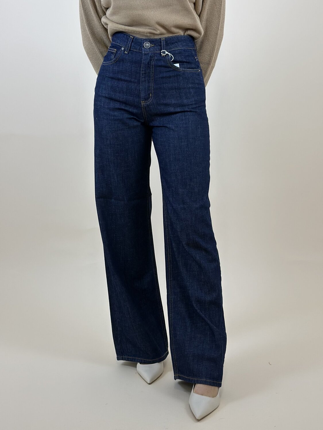 GOD SAVE DENIM - SELENE-8 PANTALONE PALAZZO