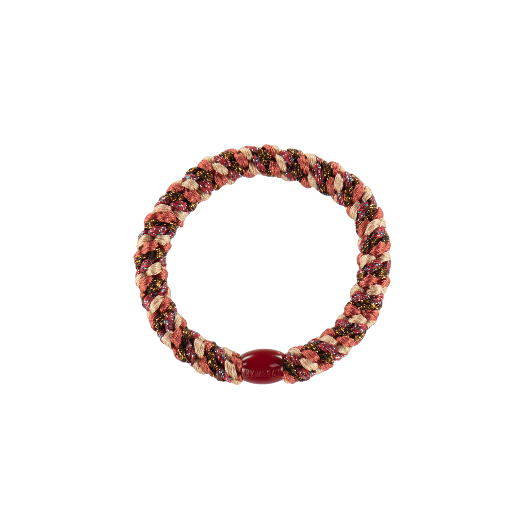 KKNEKKI-MIX RUSTY PEACH RED GLITTER