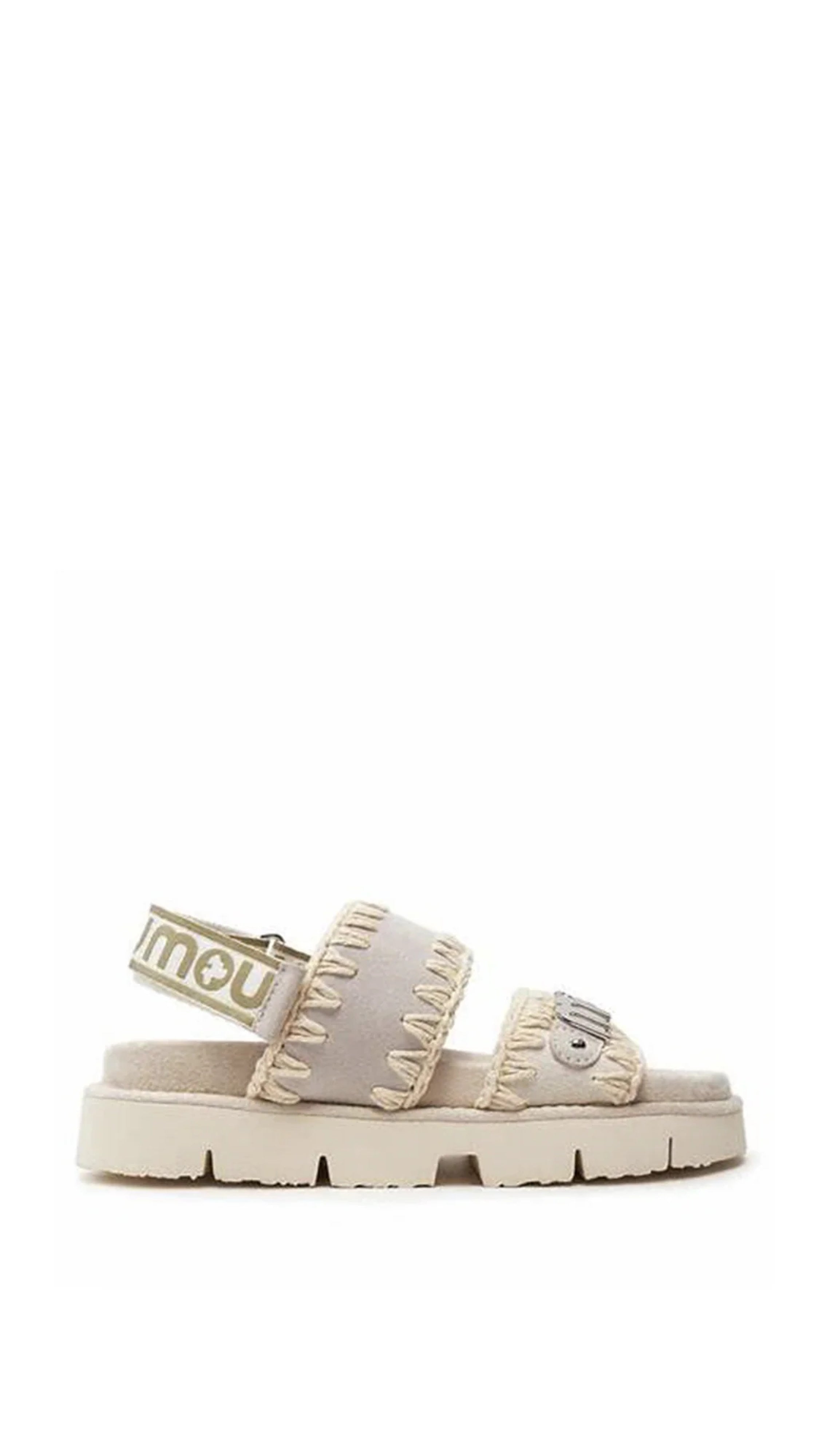 BIO SANDAL BACK STRAP SUEDE & CANVAS