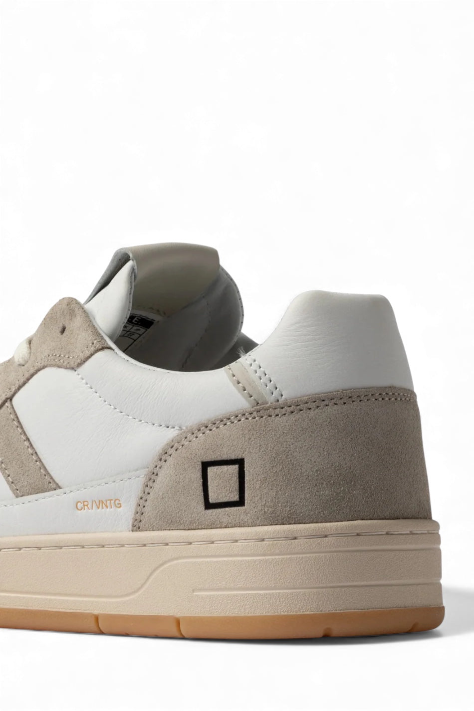 D.A.T.E. COURT 2.0 VINTAGE CALF WHITE-BEIGE