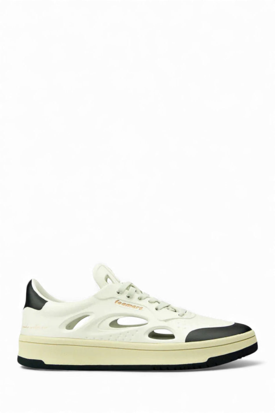 ⚤ FOAMERS SNEAKERS ICON WHITE/BLACK