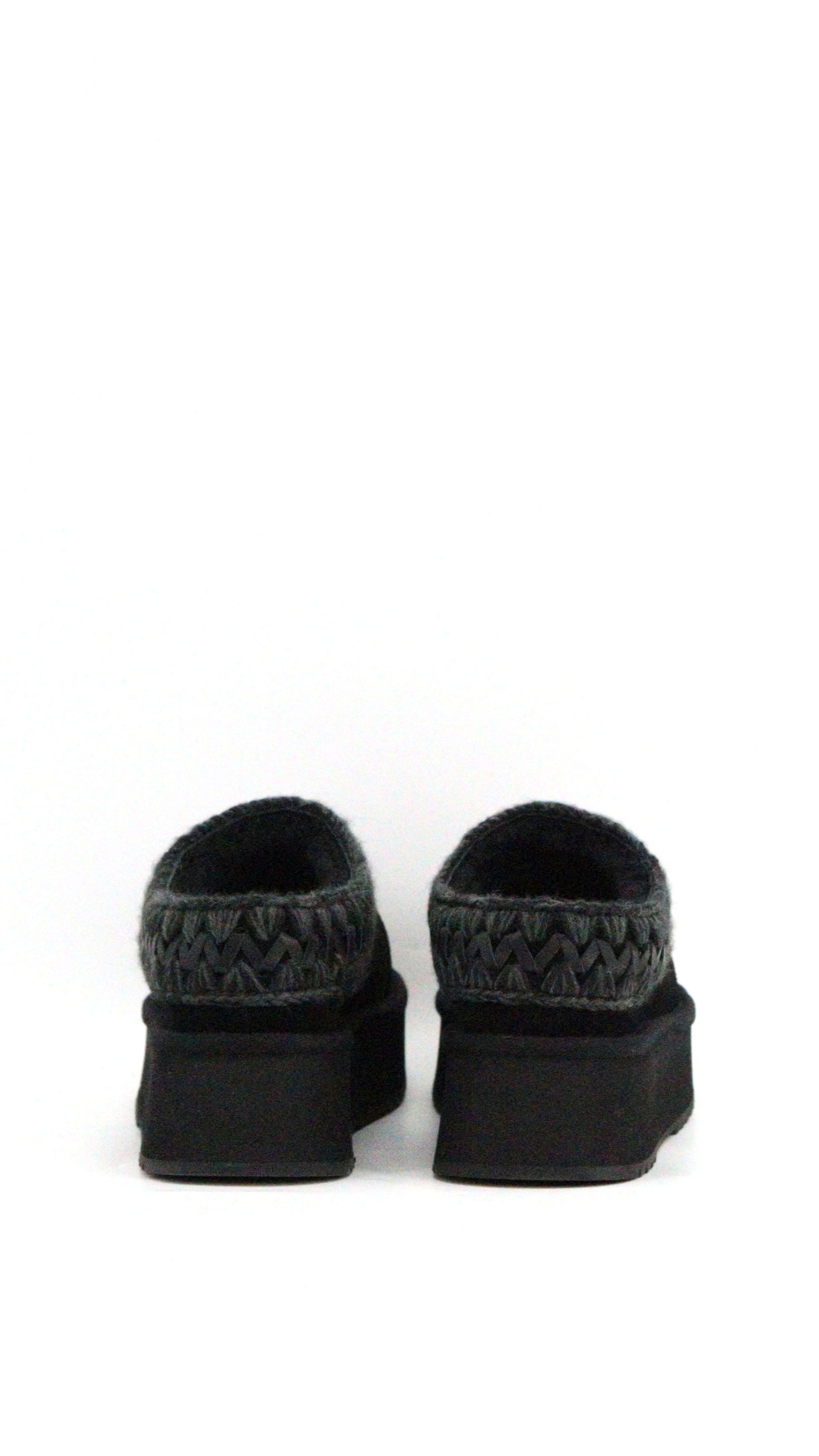 PLATFORM CLOG SUEDE