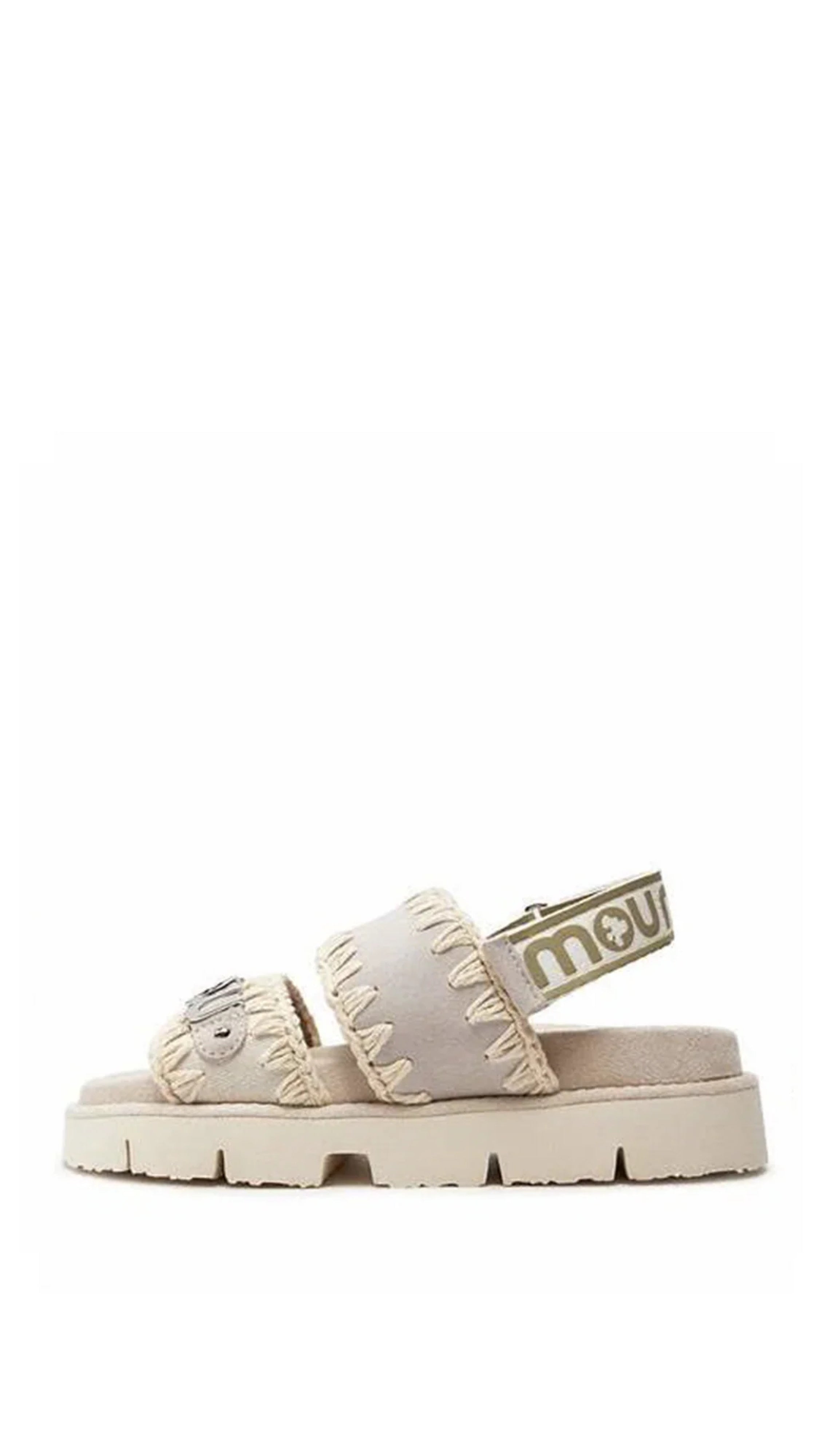 BIO SANDAL BACK STRAP SUEDE & CANVAS