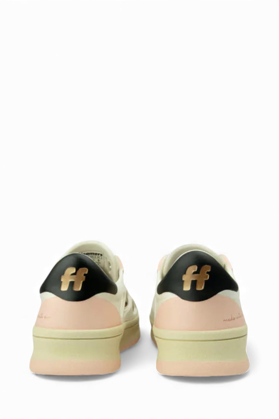 ⚤ FOAMERS SNEAKERS ICON BIANCO/BEIGE/ROSA/NERO - F5025