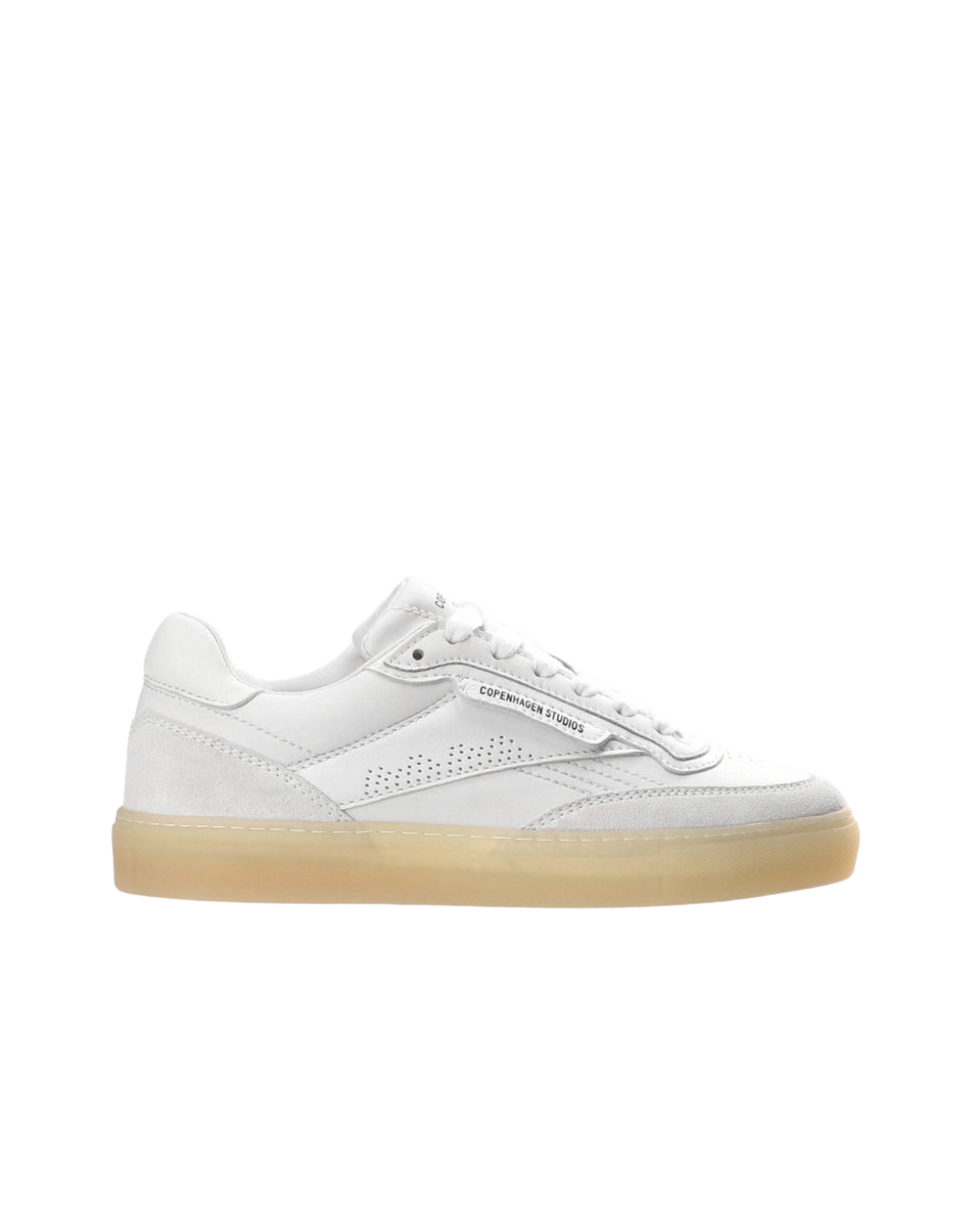 CPH90 LEATHER MIX WHITE-CREAM