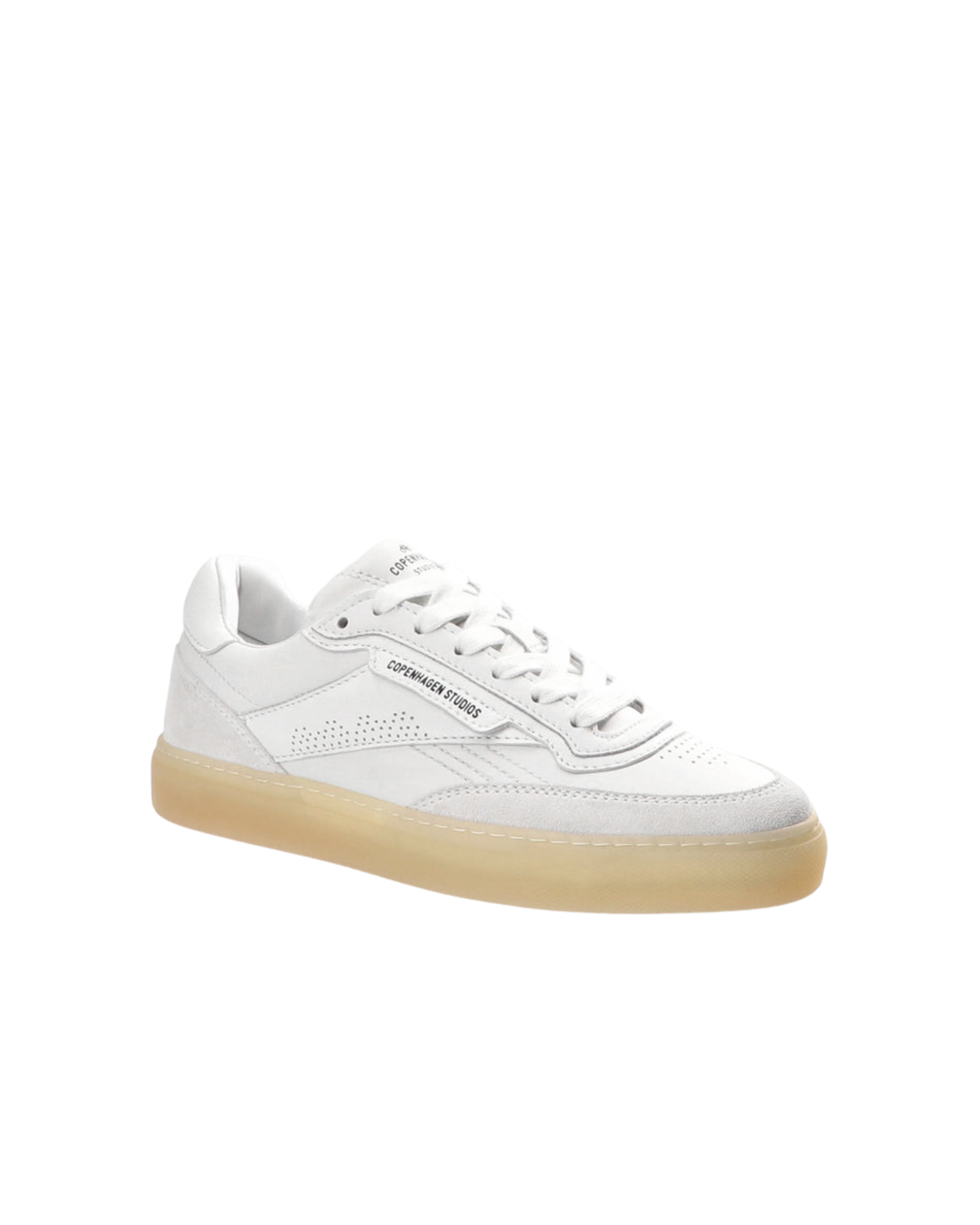 CPH90 LEATHER MIX WHITE-CREAM