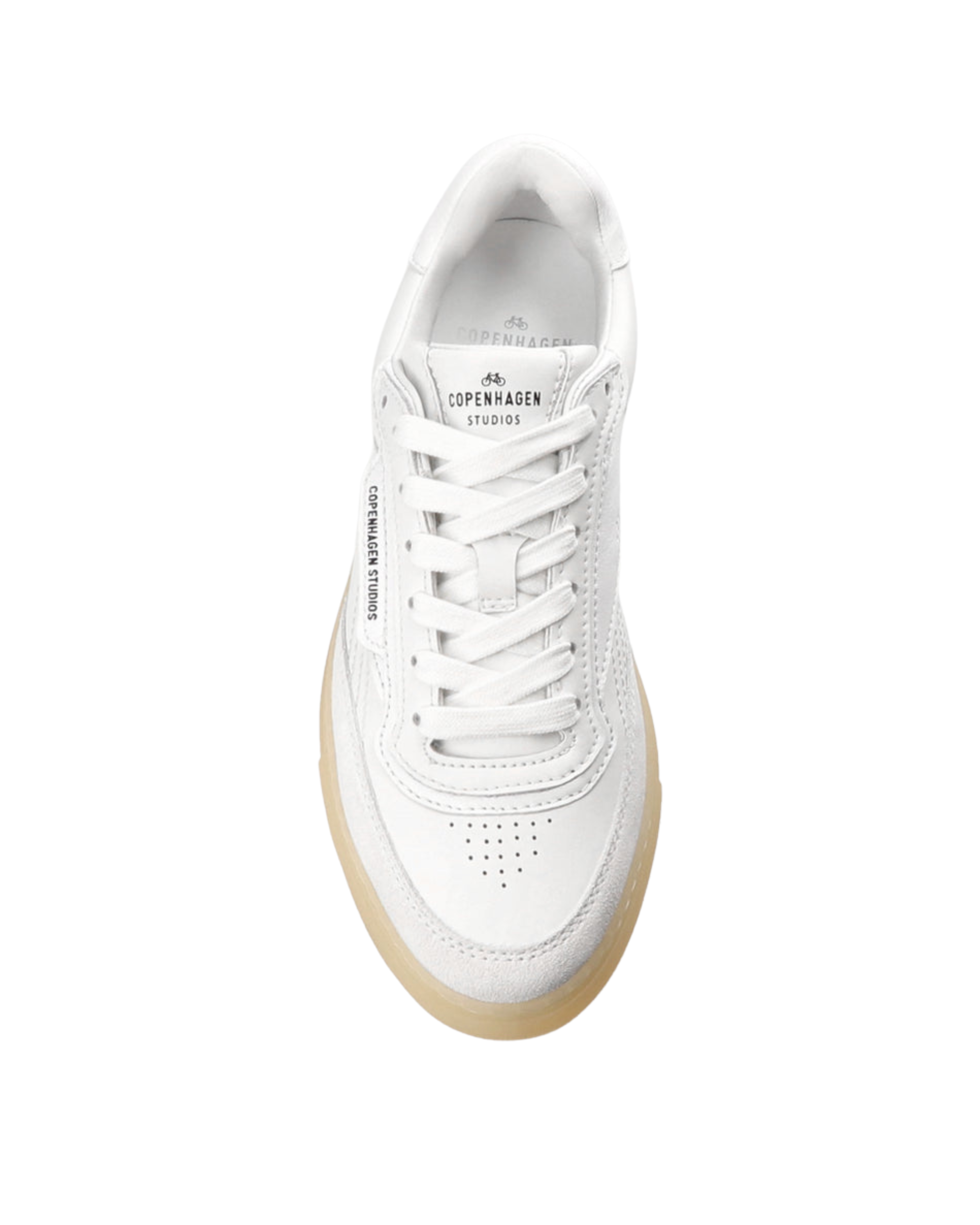 CPH90 LEATHER MIX WHITE-CREAM