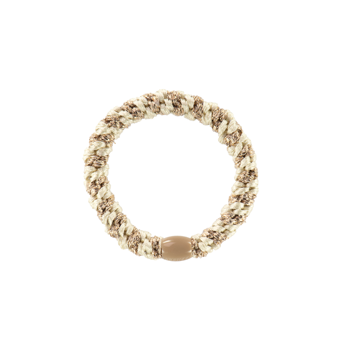 KKNEKKI - IVORY-BEIGE GLITTER STRIPE