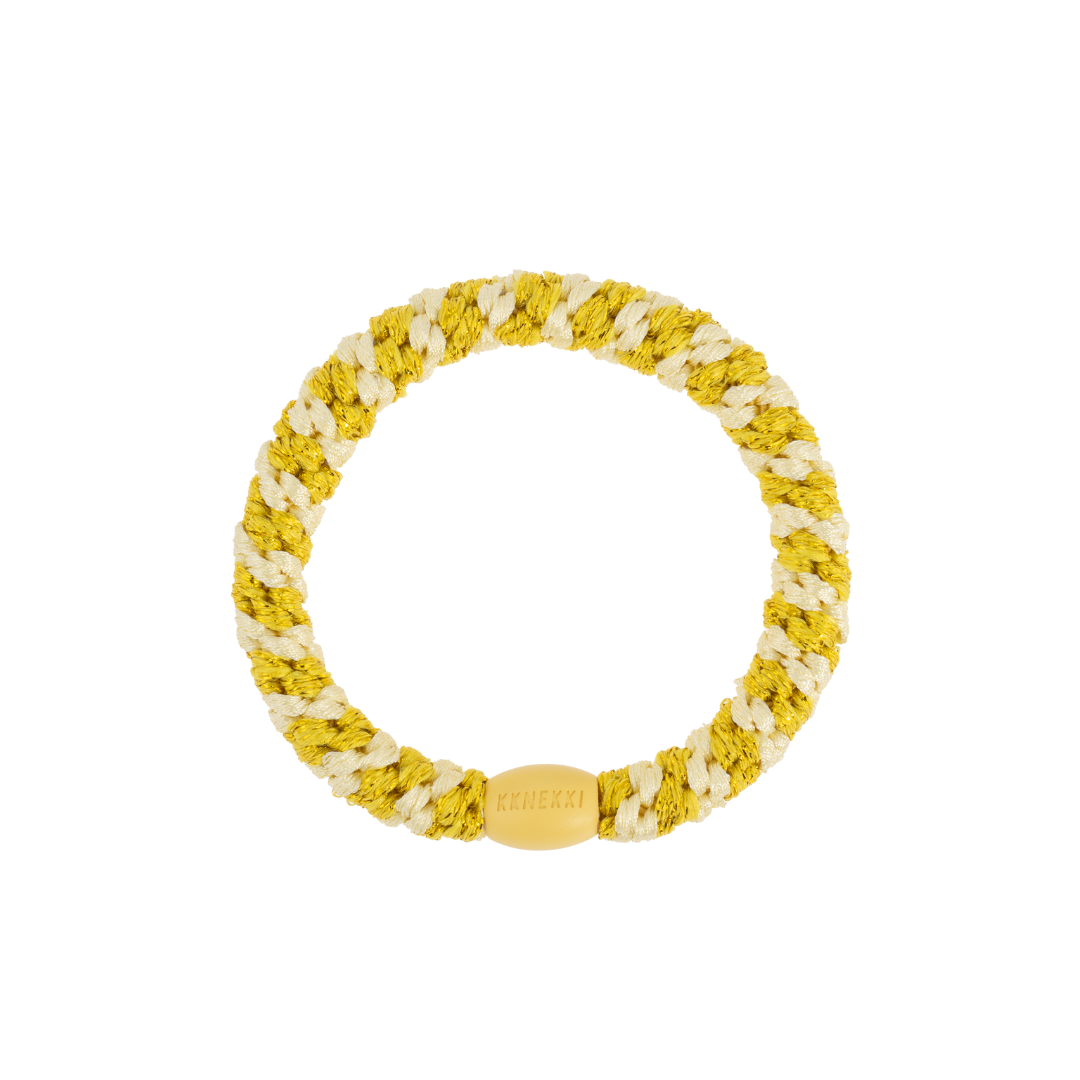 KKNEKKI - LIGHT YELLOW SUN GLITTER STRIPE