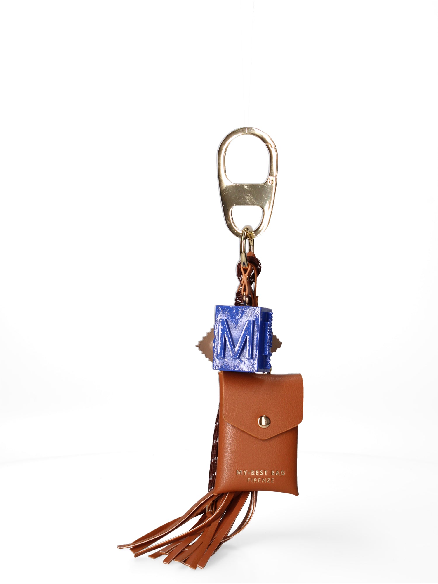 MY-BEST BAG FIRENZE BLU CHARM ELETTRICO