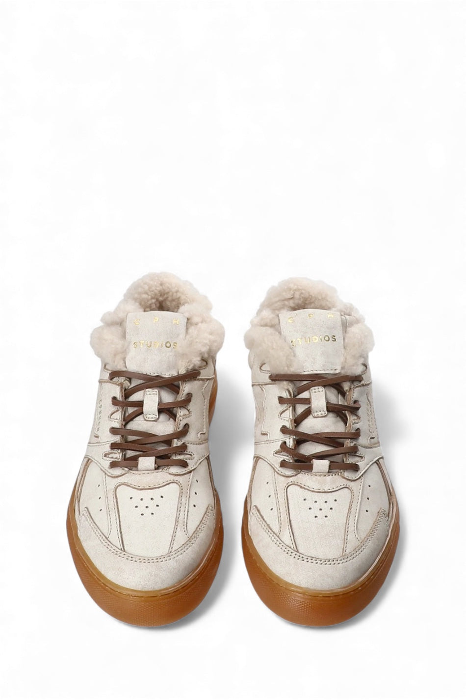 CPH63 CREMA TEDDY IN PELLE VINTAGE