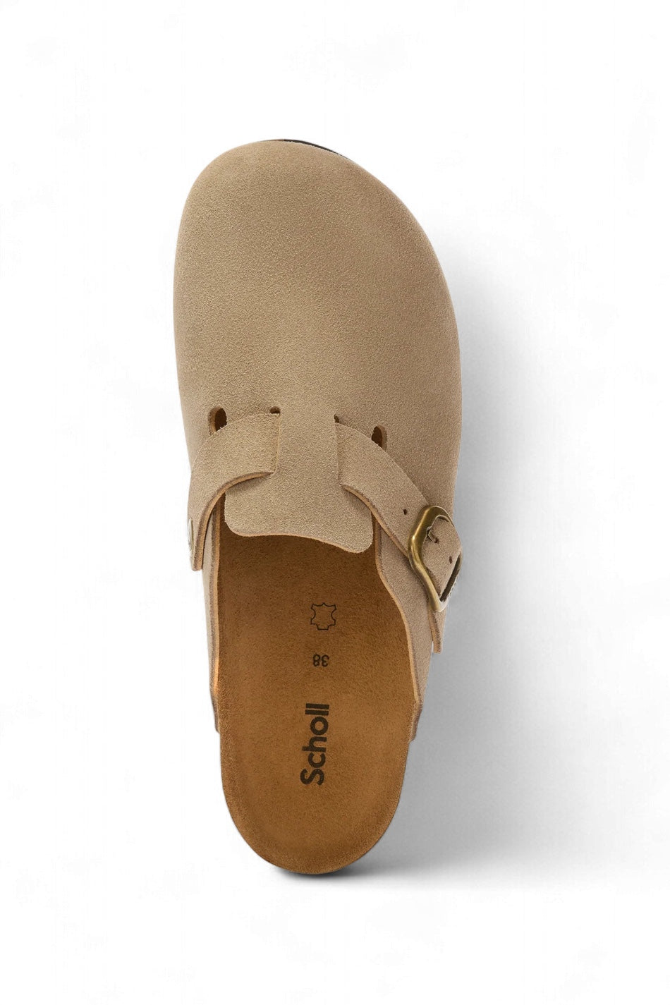 SCHOLL -  MULES FAE DARK BEIGE