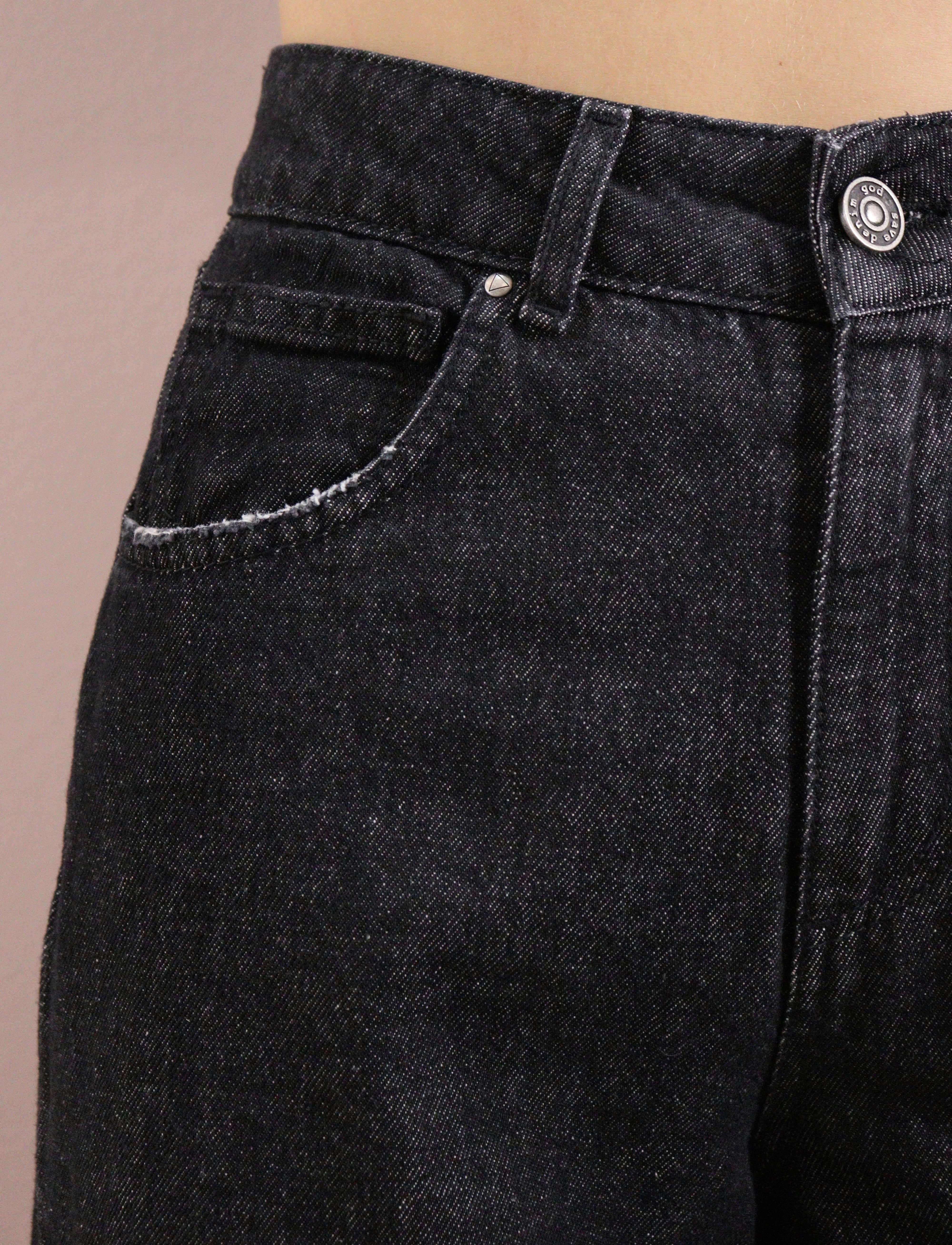 GOD SAVE DENIM - ZEFIRO-6 PANTALONE SLOUCHY COTONE