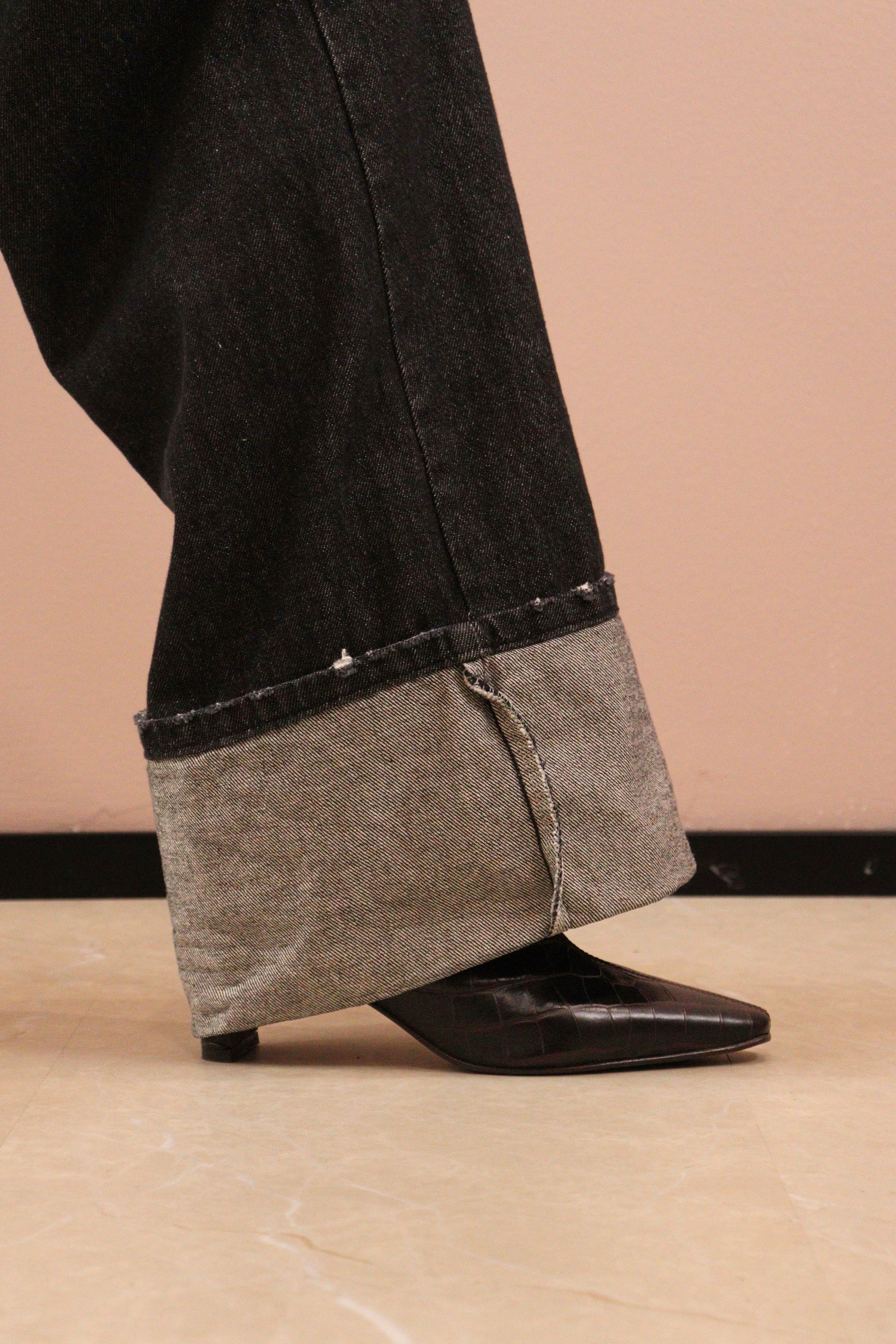 GOD SAVE DENIM - ZEFIRO-6 PANTALONE SLOUCHY COTONE