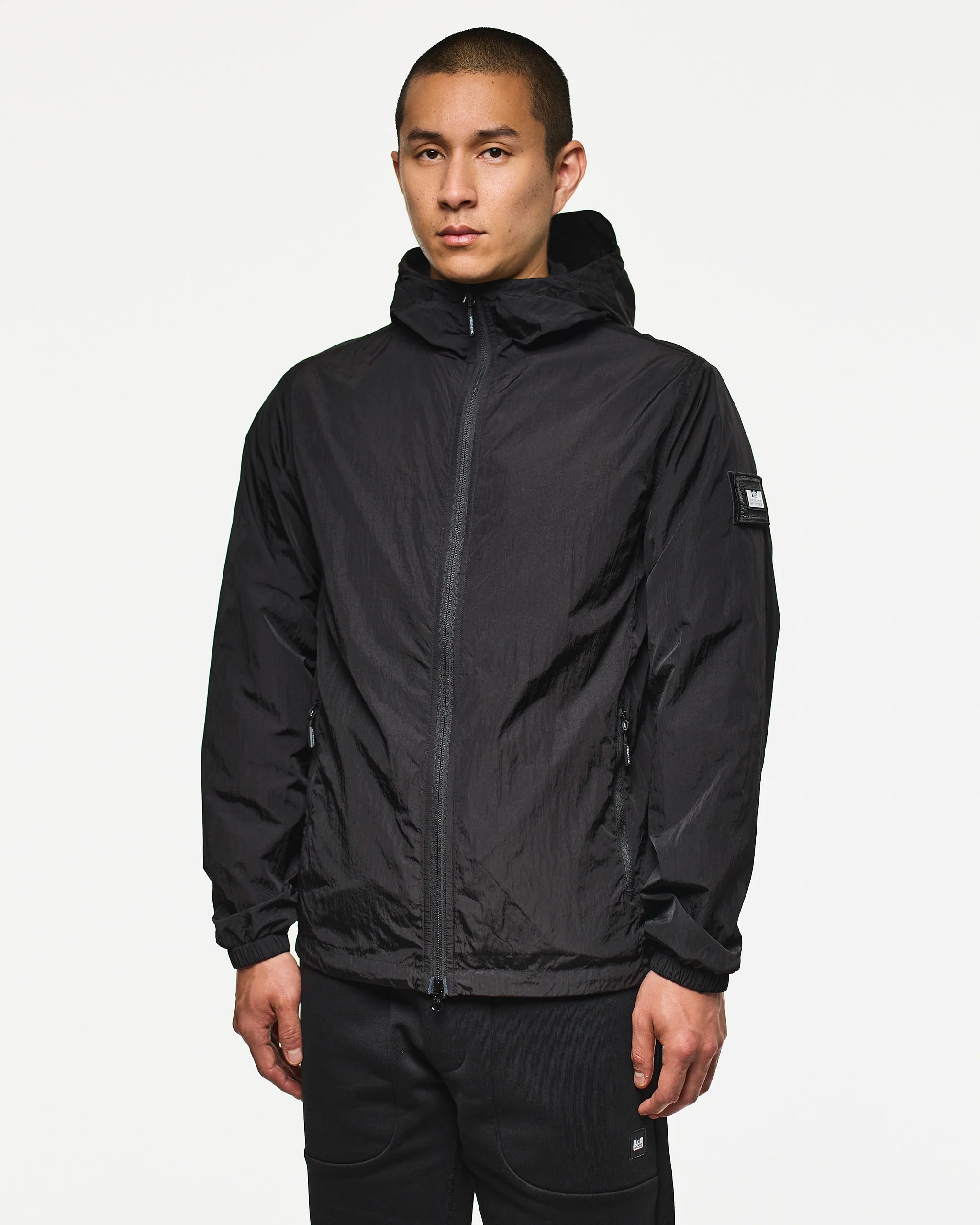 WEEKEND OFFENDER – GIACCA FODERATA IN PILE TECNICO NERO
