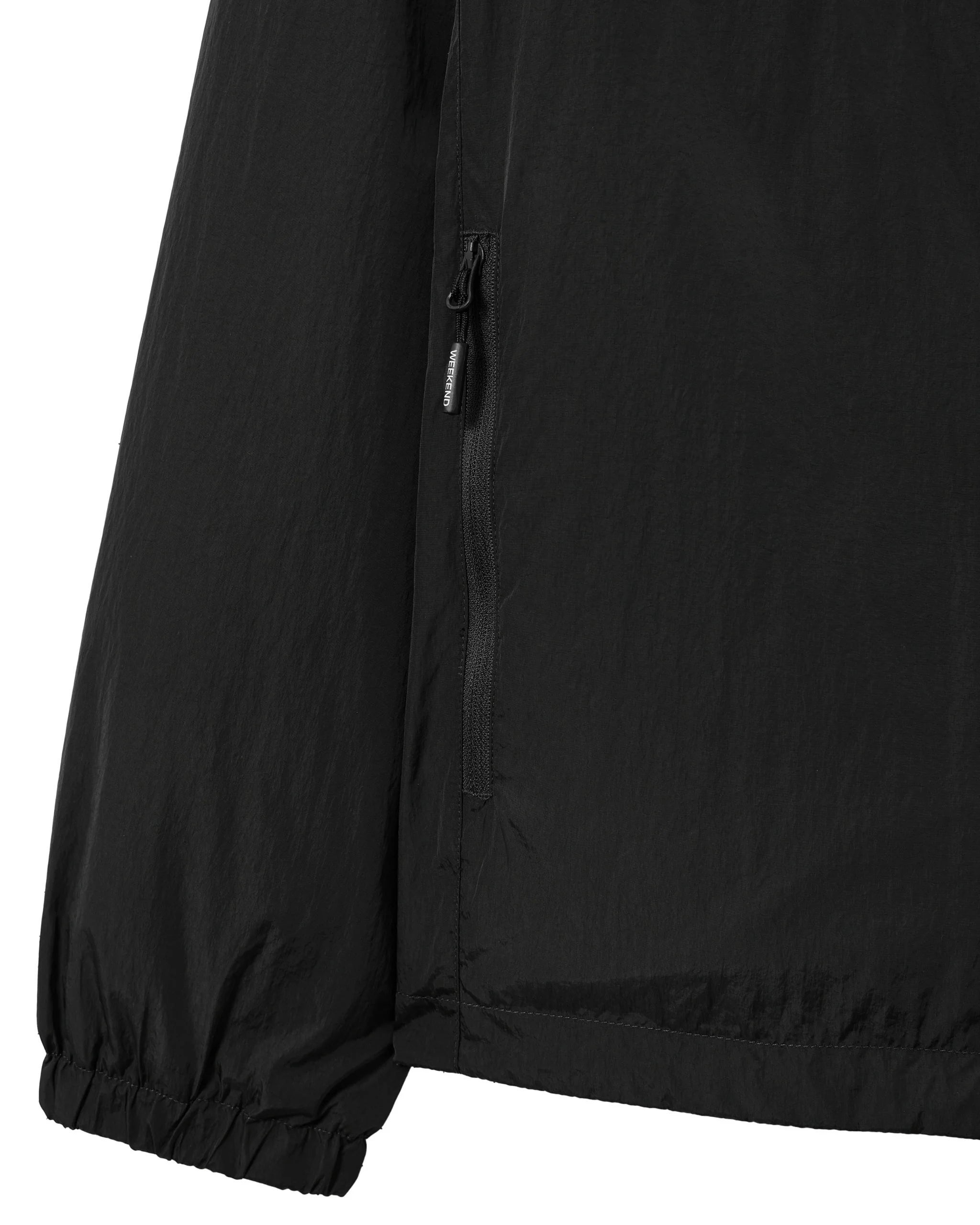 WEEKEND OFFENDER – GIACCA FODERATA IN PILE TECNICO NERO