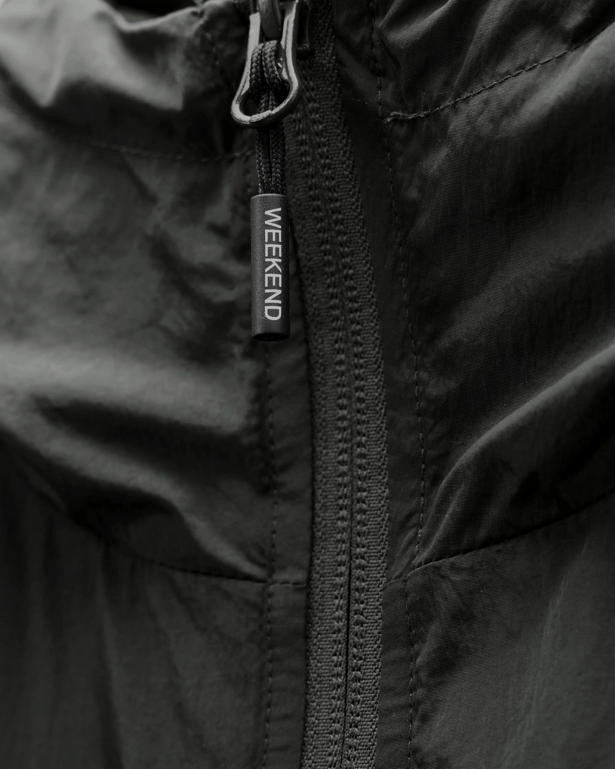WEEKEND OFFENDER – GIACCA FODERATA IN PILE TECNICO NERO