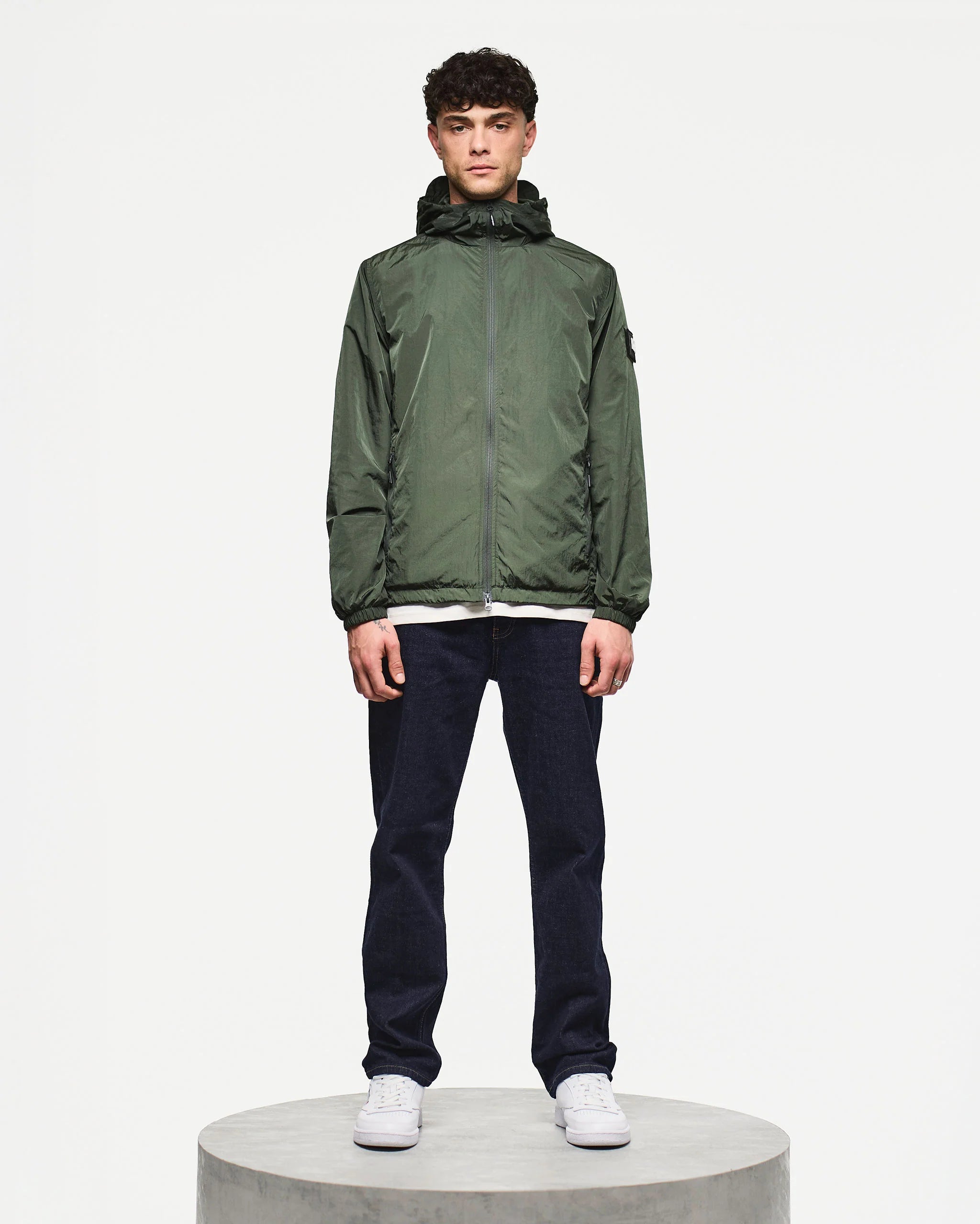 WEEKEND OFFENDER – GIACCA FODERATA IN PILE TECNICO VERDE FORESTA