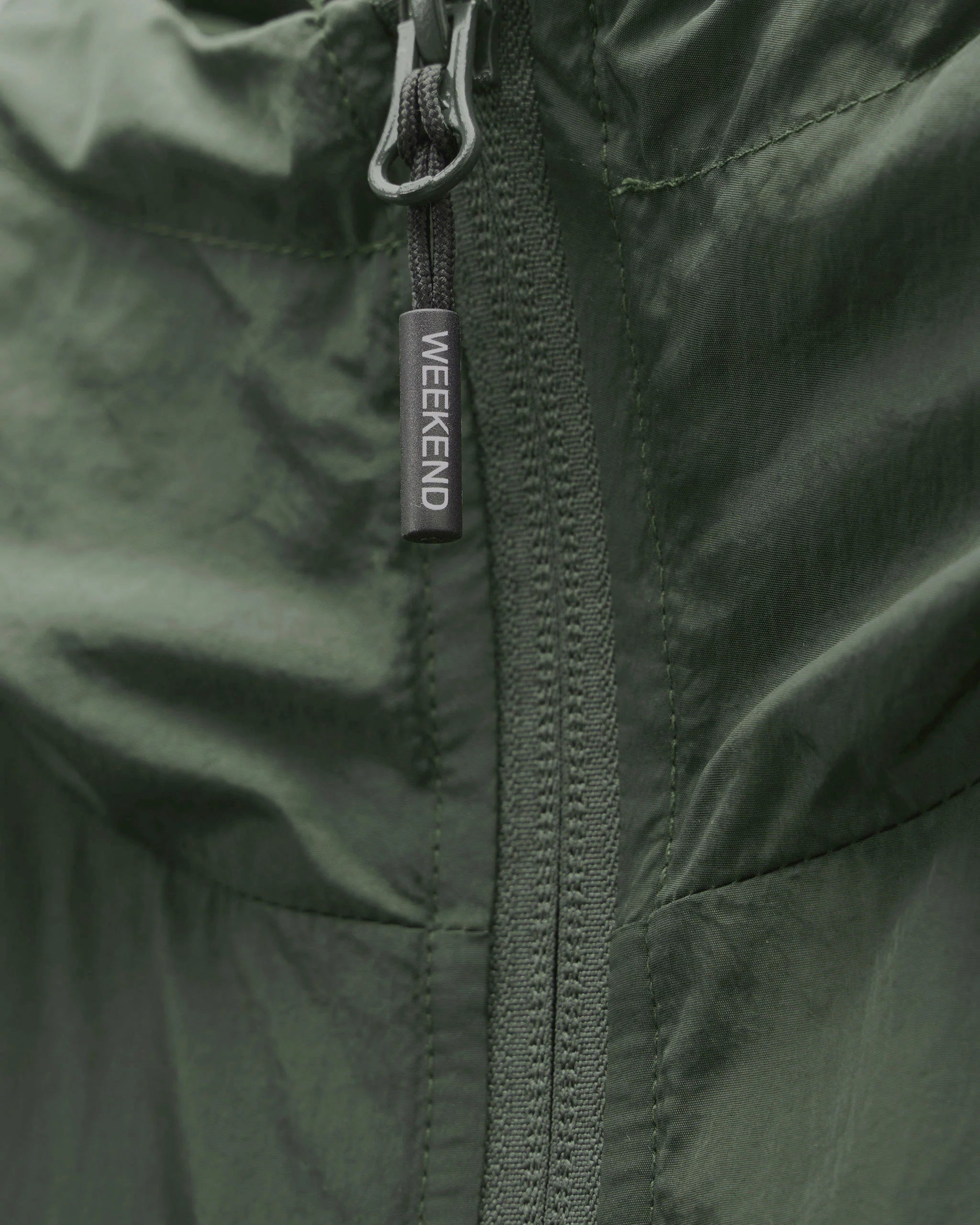 WEEKEND OFFENDER – GIACCA FODERATA IN PILE TECNICO VERDE FORESTA