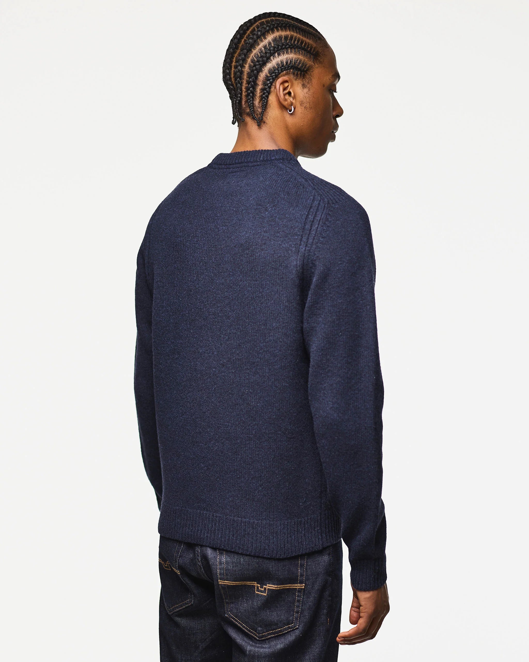 WEEKEND OFFENDER – MAGLIONE DI LANA ZAGREB NAVY