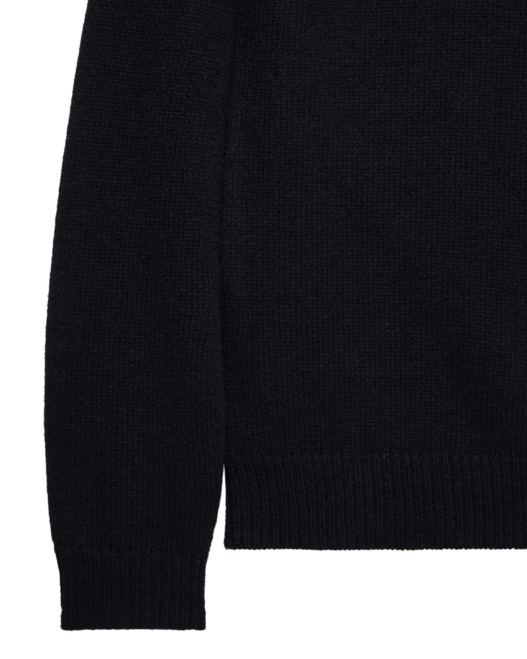 WEEKEND OFFENDER – MAGLIONE DI LANA ZAGREB BLACK