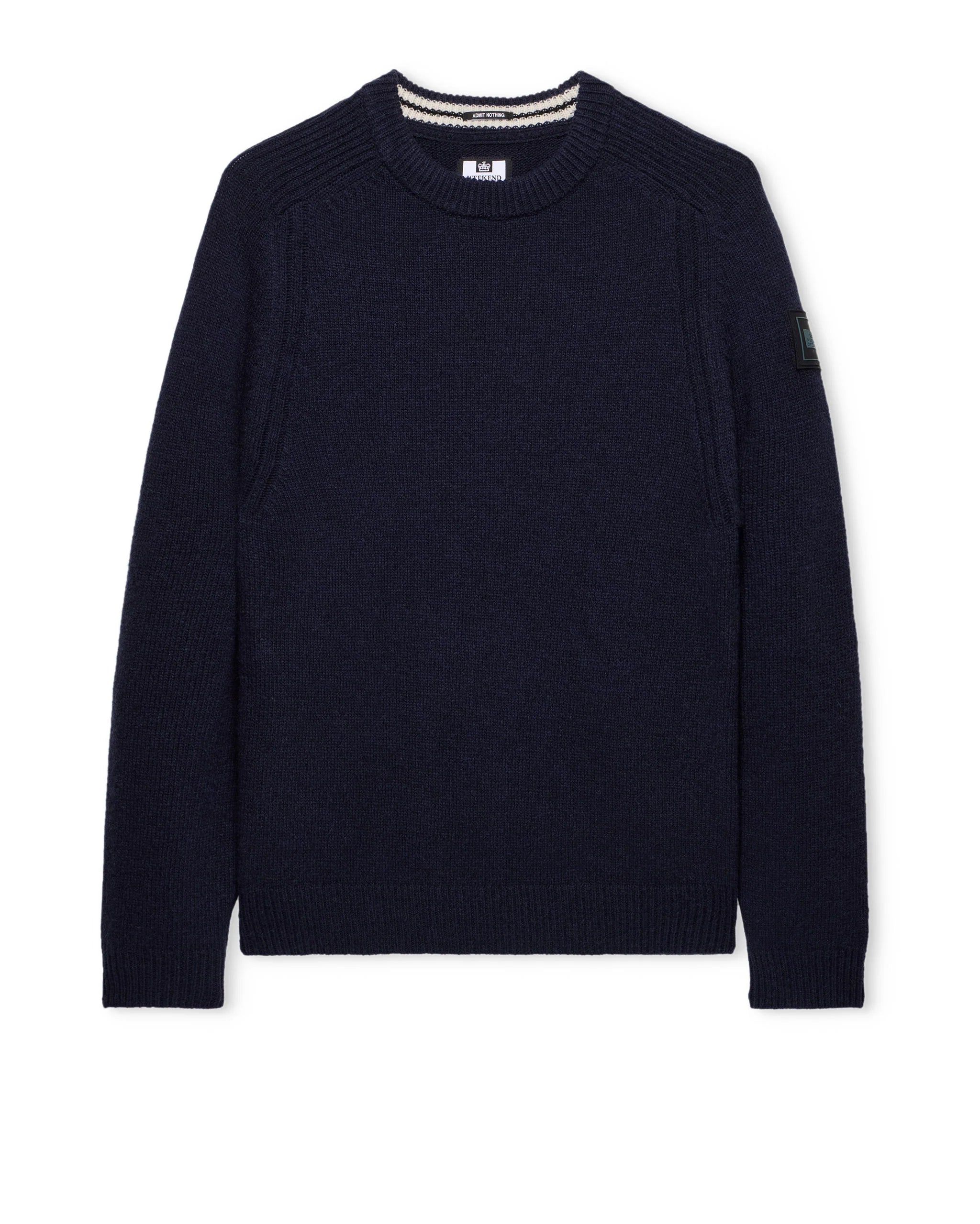 WEEKEND OFFENDER – MAGLIONE DI LANA ZAGREB NAVY