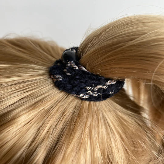 KKNEKKI - VELVET STRIPE BLACK