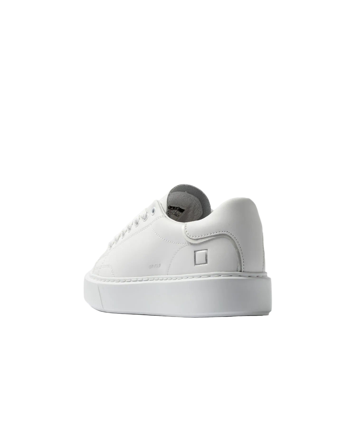 D.A.T.E. SFERA CALF  WHITE