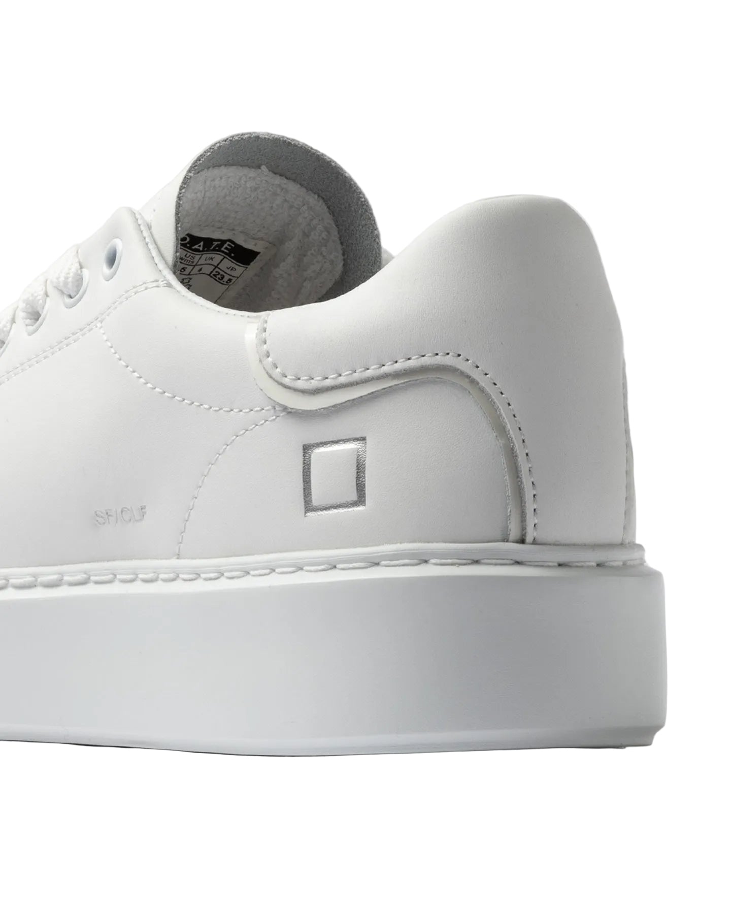 D.A.T.E. SFERA CALF  WHITE