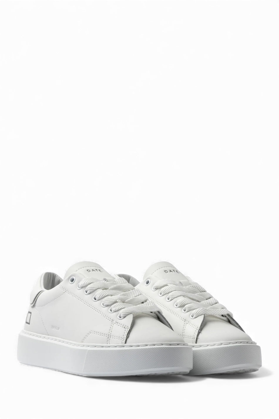 D.A.T.E. SFERA CALF  WHITE