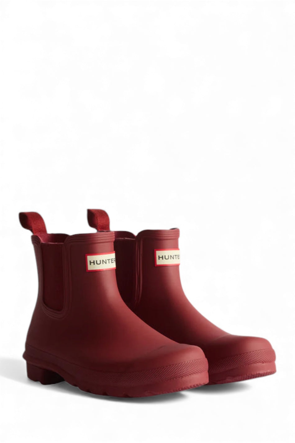 HUNTER BOOTS - Stivali Chelsea con cinturino posteriore con logo tricolore