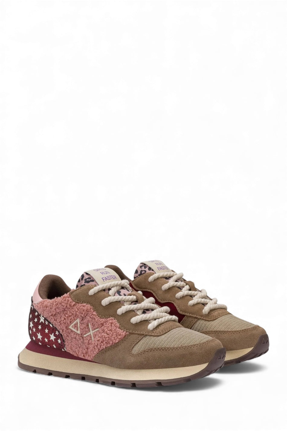 SUN68 ALLY WINTER IN SUEDE E TEDDY VOLPE