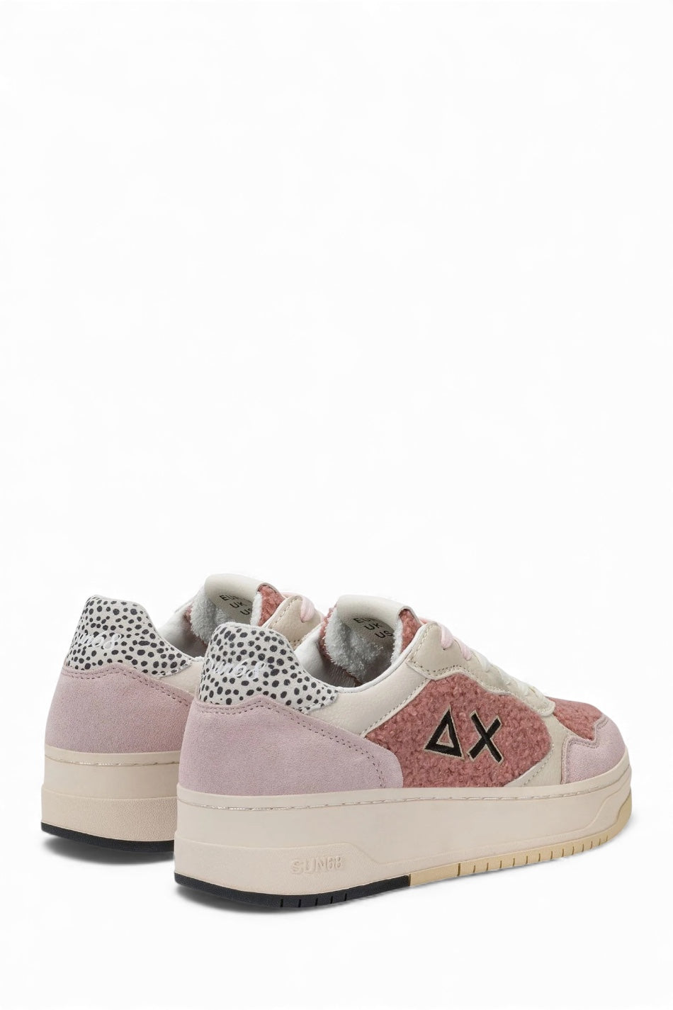 SUN68 BASKET LOVE LADY IN TEDDY ROSA