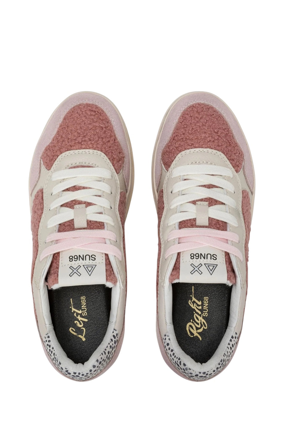 SUN68 BASKET LOVE LADY IN TEDDY ROSA
