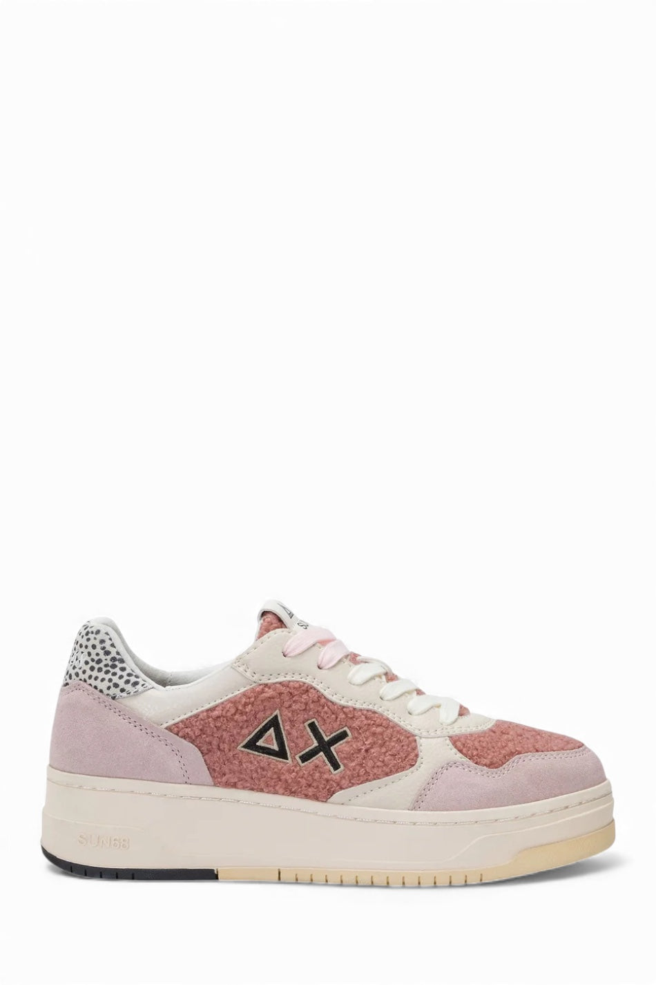 SUN68 BASKET LOVE LADY IN TEDDY ROSA