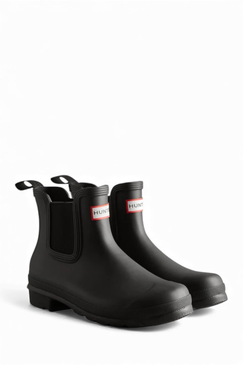 HUNTER BOOTS - Stivali Chelsea con cinturino posteriore con logo tricolore