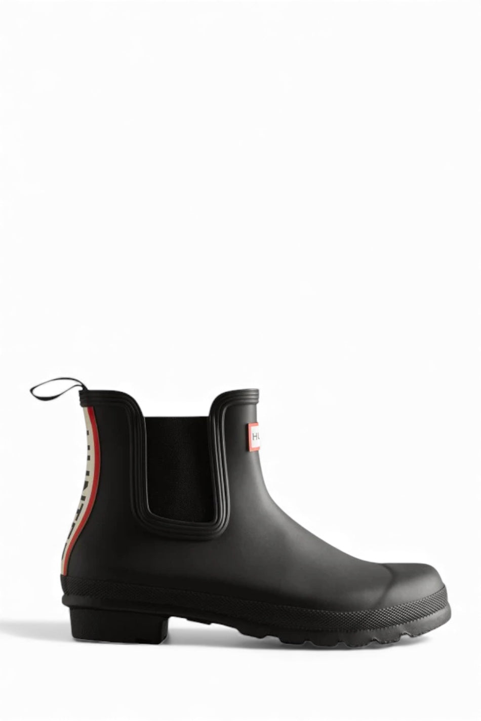 HUNTER BOOTS - Stivali Chelsea con cinturino posteriore con logo tricolore